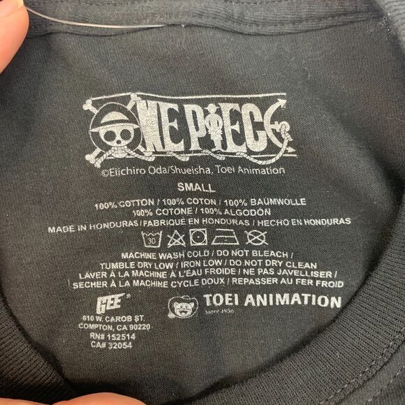 Roronoa Zero Wanted Poster T Shirt Mens S Small Black One Piece Pirate Hunter - Picture 5 of 9